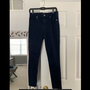 Express ankle legging high rise jeans